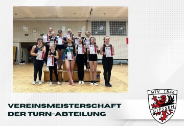 Vereinsmeisterschaft der Turn-Abteilung